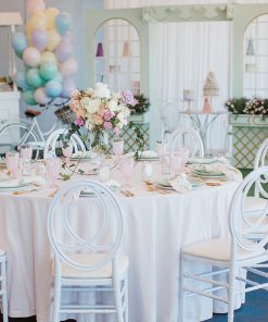 White Infinity Chair