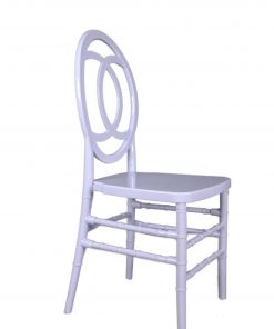 White Chanel Chair